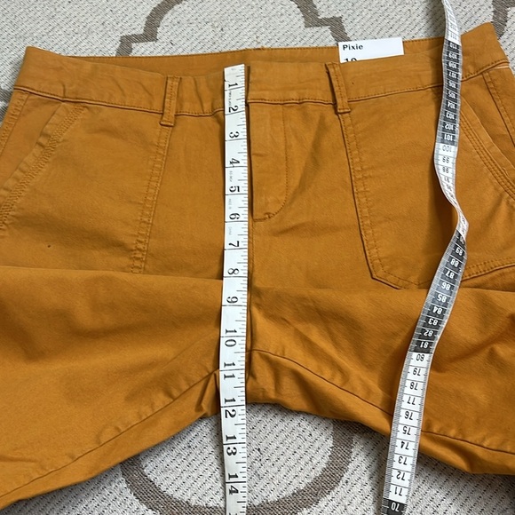 Old Navy Pixie Ankle Chino utility tobacco leaf pants - Picture 9 of 15
